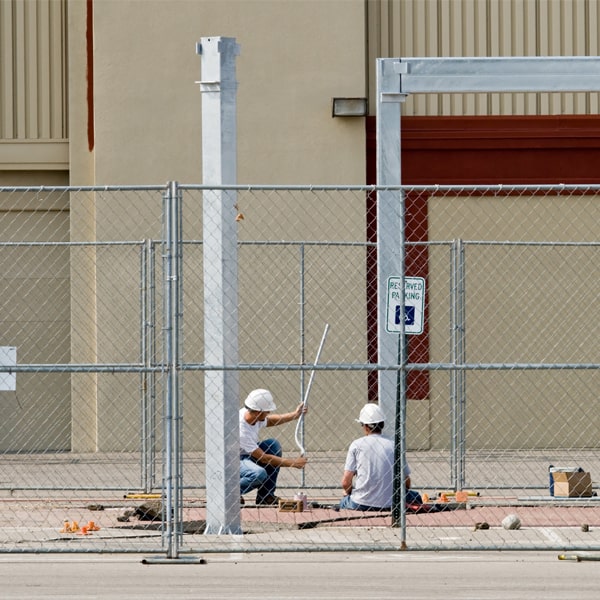 how much time can i rent the temporary fence for my construction site or event in Paramount CA